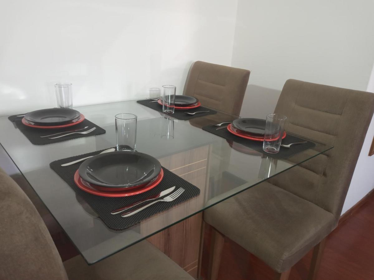 Apartamento funcional e confortável em Curitiba Esterno foto